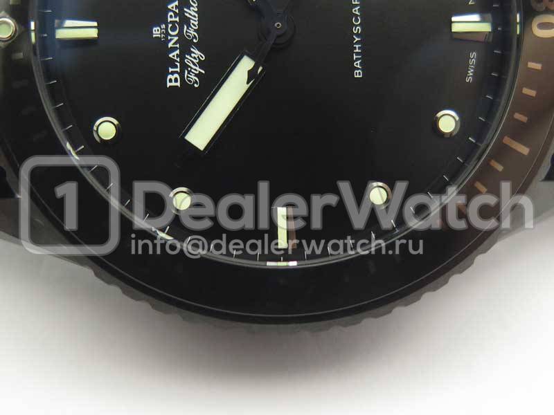 Часы Blancpain Fifty Fathoms Bathyscaphe Ceramic