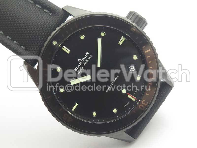 Часы Blancpain Fifty Fathoms Bathyscaphe Ceramic