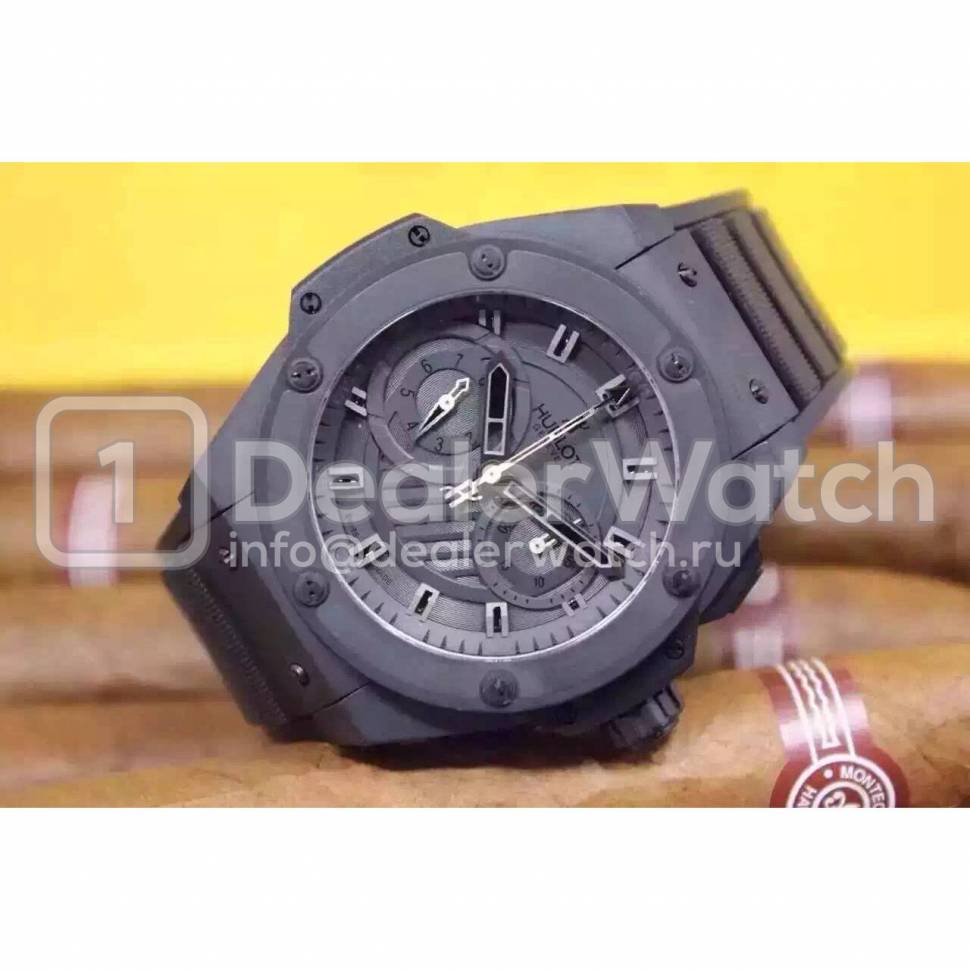 Часы Hublot King Power Foudroyante All Black Chronograph