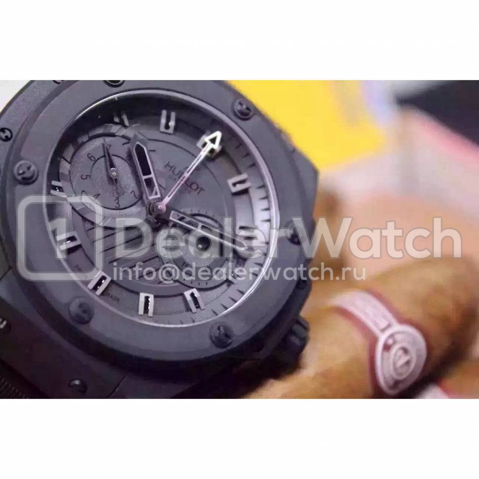 Часы Hublot King Power Foudroyante All Black Chronograph