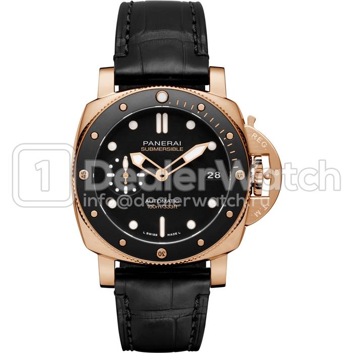 Часы Panerai Luminor Submersible 3 Days Automatic Goldtech PAM974
