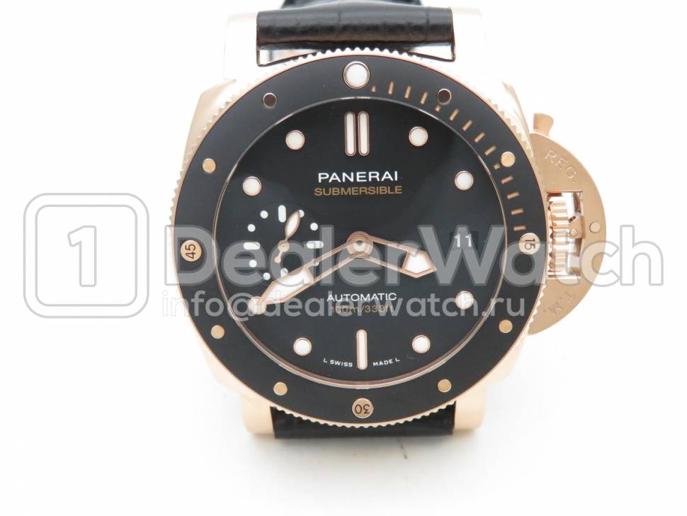 Часы Panerai Luminor Submersible 3 Days Automatic Goldtech PAM974