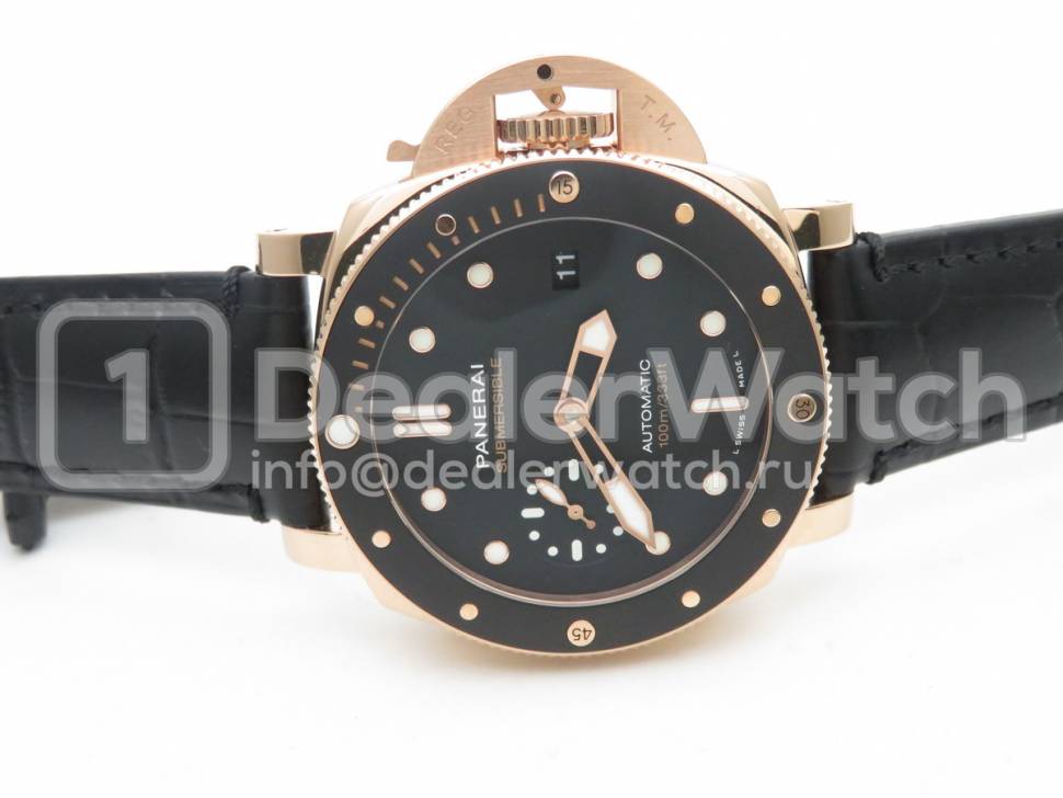 Часы Panerai Luminor Submersible 3 Days Automatic Goldtech PAM974