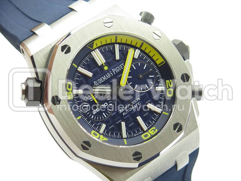 Часы Audemars Piguet Royal Oak Offshore Diver Chronograph 2016 Blue