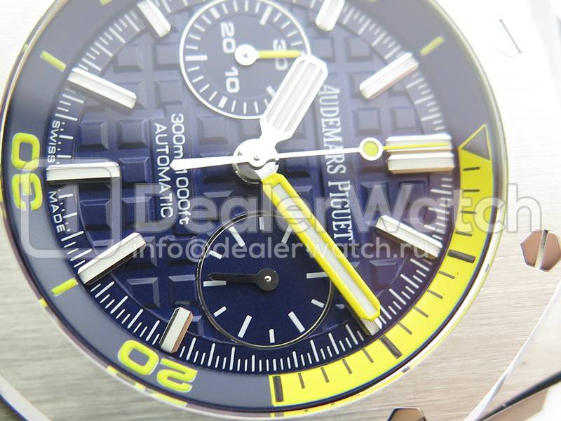 Часы Audemars Piguet Royal Oak Offshore Diver Chronograph 2016 Blue