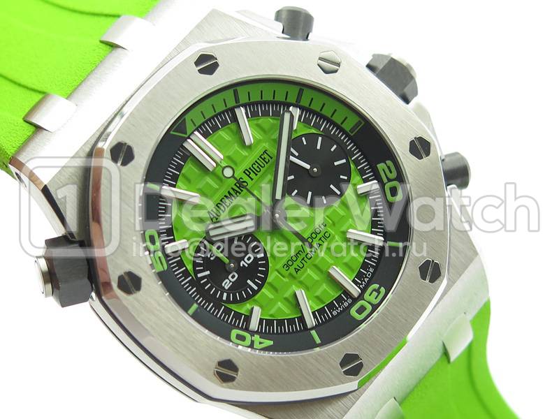 Часы Audemars Piguet Royal Oak Offshore Diver Chronograph 2016 Green