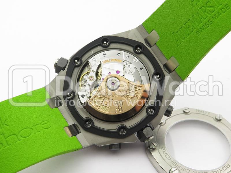 Часы Audemars Piguet Royal Oak Offshore Diver Chronograph 2016 Green