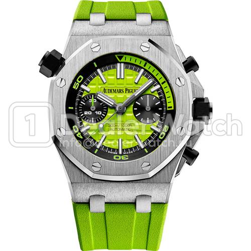 Часы Audemars Piguet Royal Oak Offshore Diver Chronograph 2016 Green