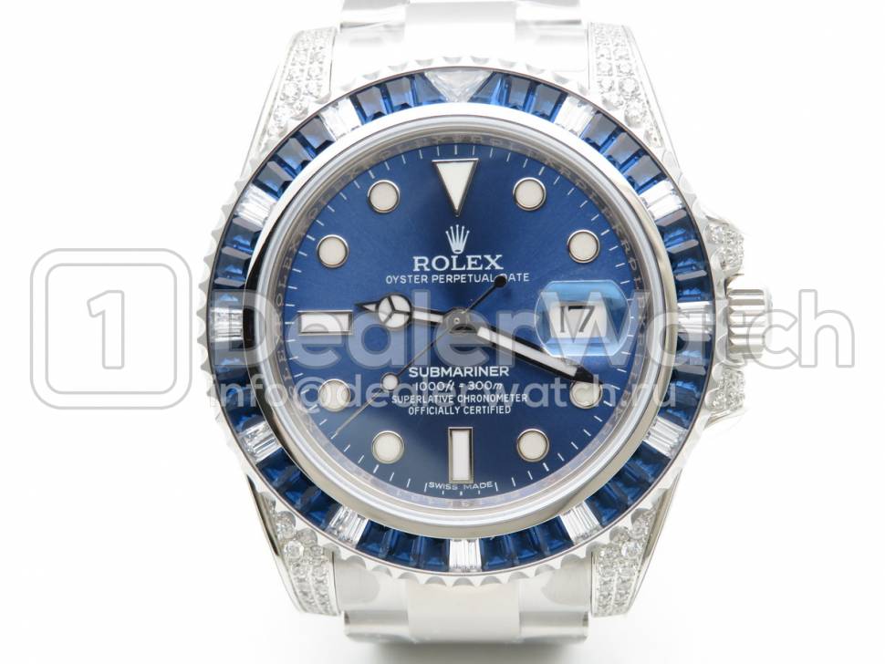 Часы Rolex Submariner 116619 Blue Diamond