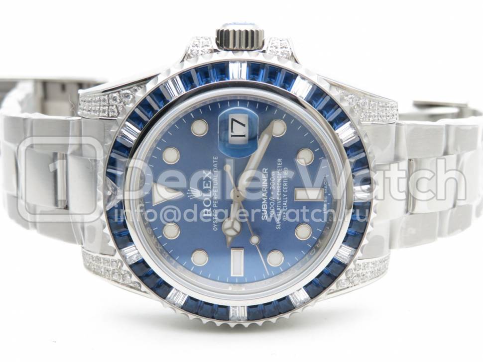 Часы Rolex Submariner 116619 Blue Diamond