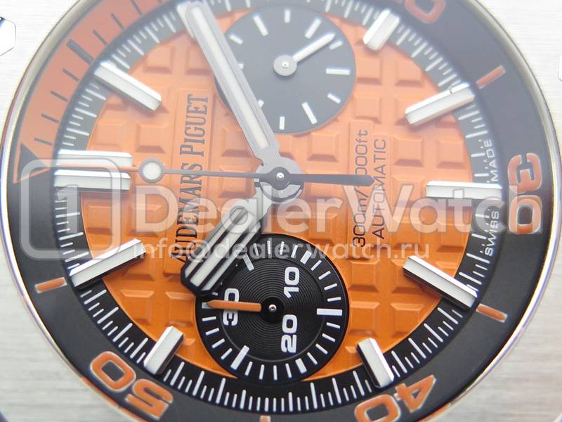 Часы Audemars Piguet Royal Oak Offshore Diver Chronograph 2016 Orange