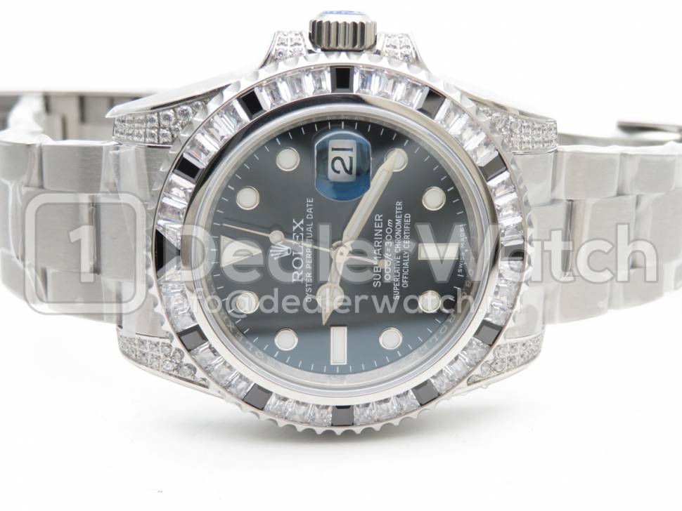 Часы Rolex Submariner 116619 Blue Diamond