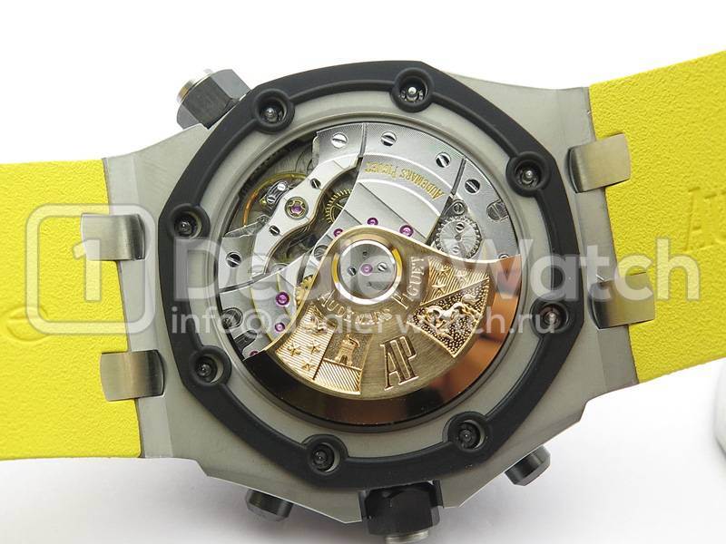 Часы Audemars Piguet Royal Oak Offshore Diver Chronograph 2016 Yellow