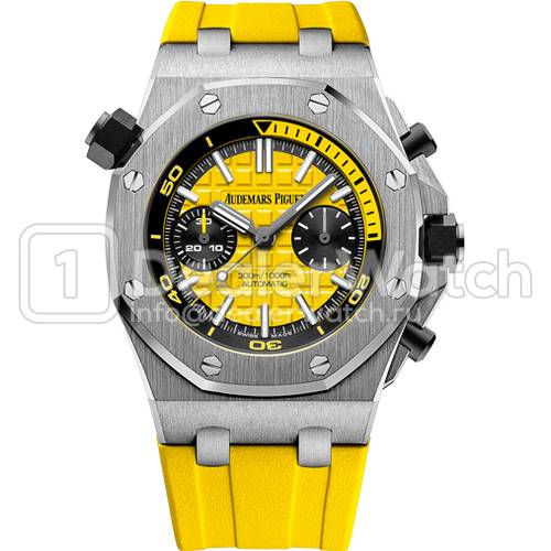Часы Audemars Piguet Royal Oak Offshore Diver Chronograph 2016 Yellow