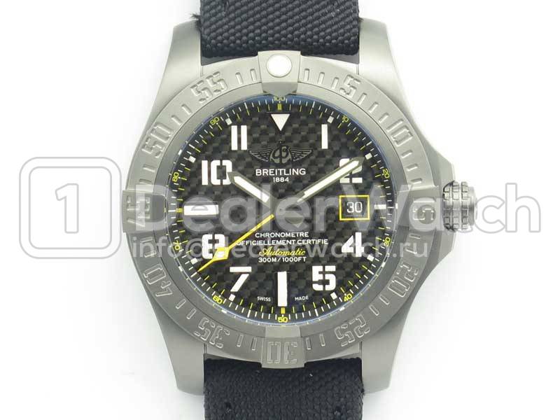 Часы Breitling Avenger Seawolf Blacksteel Code Yellow