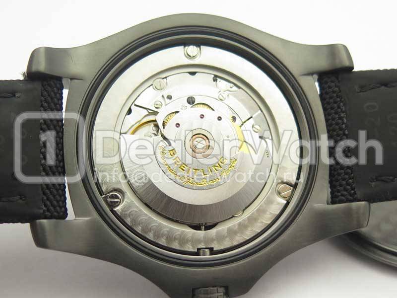 Часы Breitling Avenger Seawolf Blacksteel Code Yellow