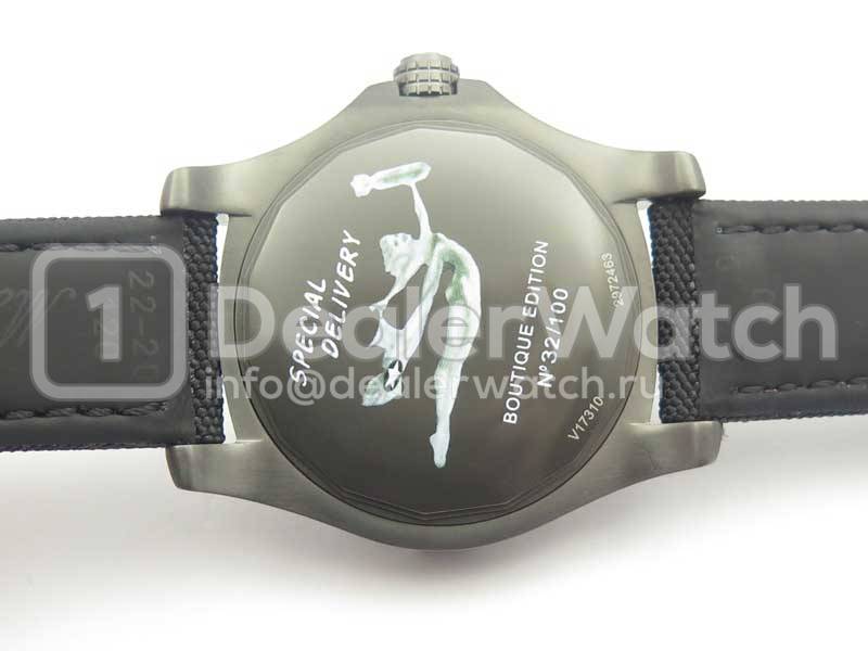 Часы Breitling Avenger Seawolf Blacksteel Code Yellow