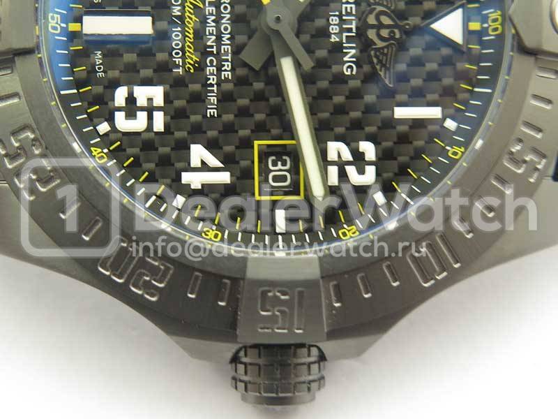Часы Breitling Avenger Seawolf Blacksteel Code Yellow