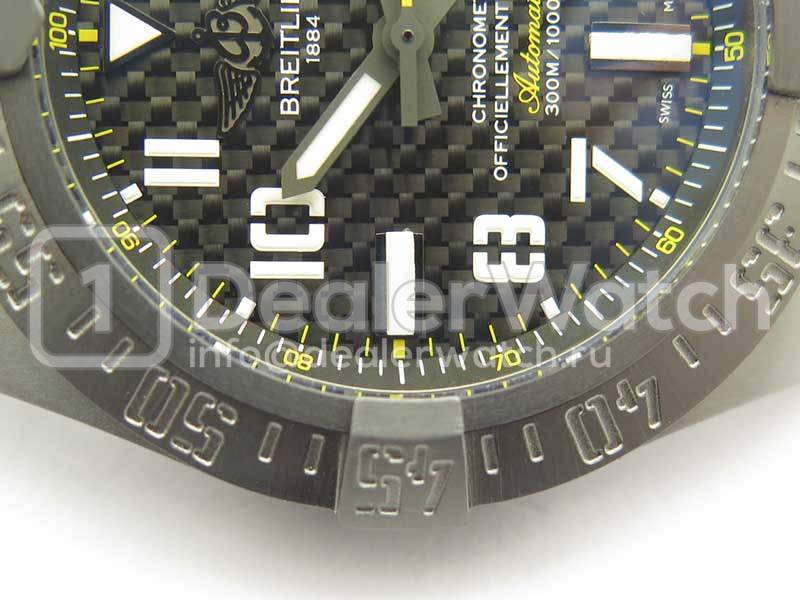 Часы Breitling Avenger Seawolf Blacksteel Code Yellow