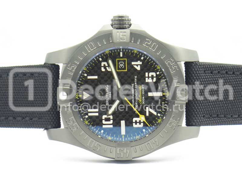 Часы Breitling Avenger Seawolf Blacksteel Code Yellow