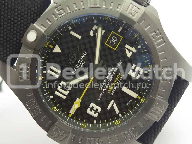 Часы Breitling Avenger Seawolf Blacksteel Code Yellow
