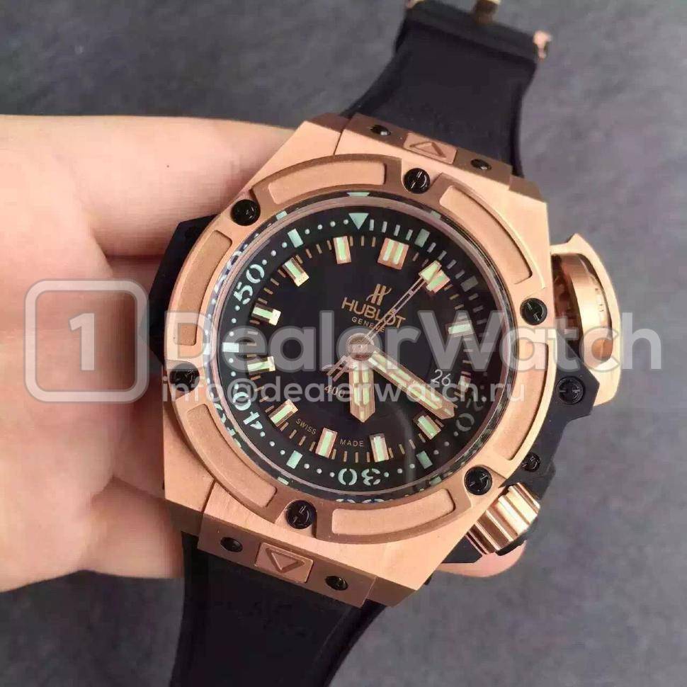 Часы Hublot King Power Diver 4000 Gold