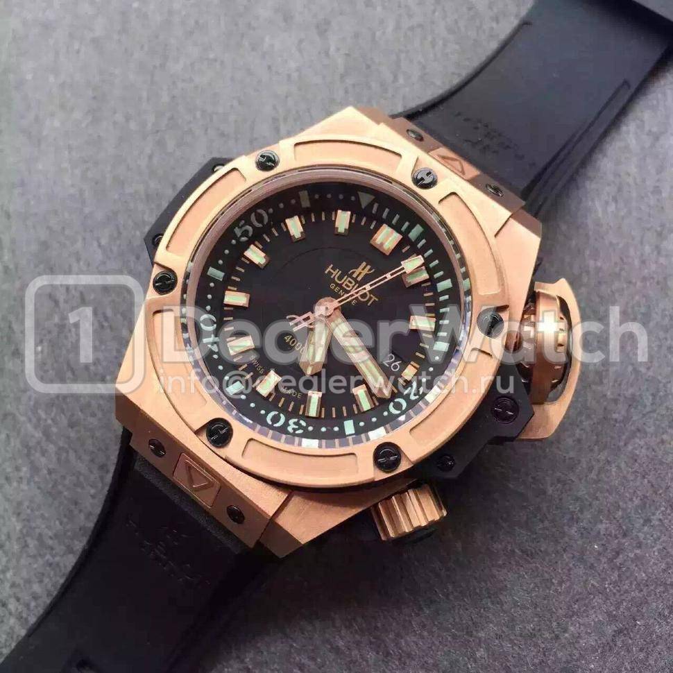 Часы Hublot King Power Diver 4000 Gold