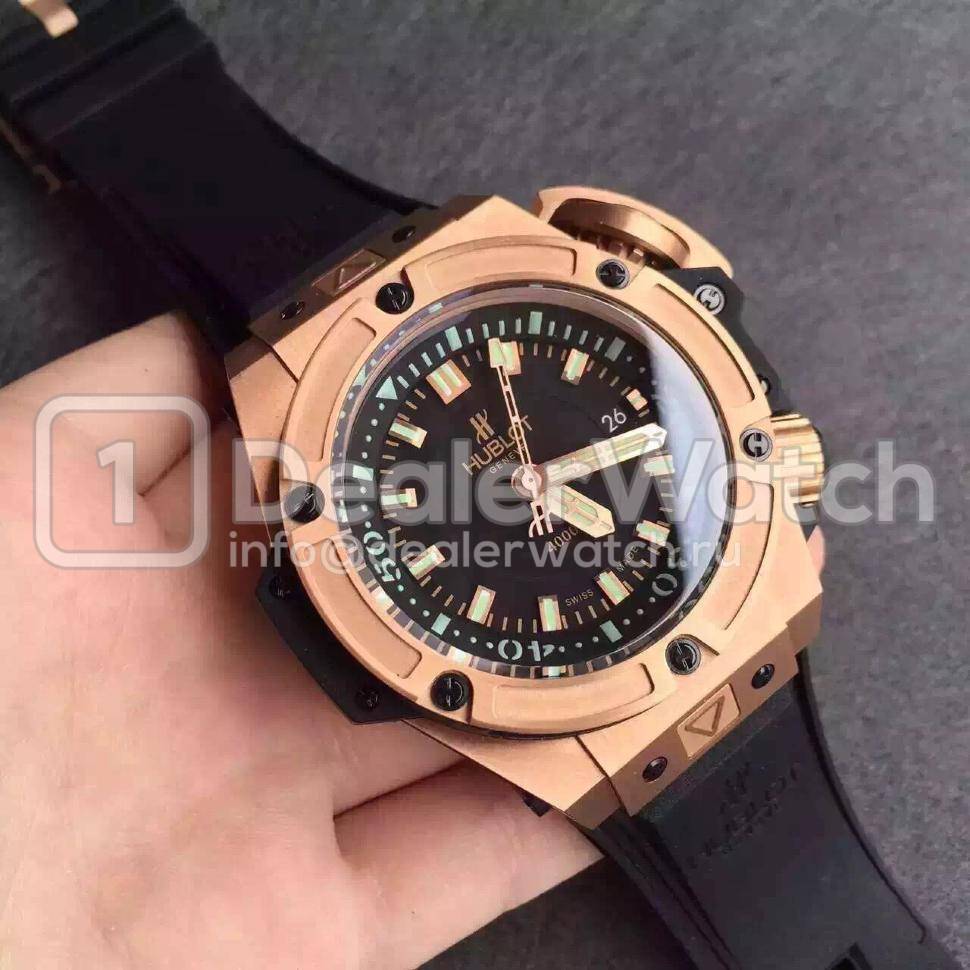 Часы Hublot King Power Diver 4000 Gold