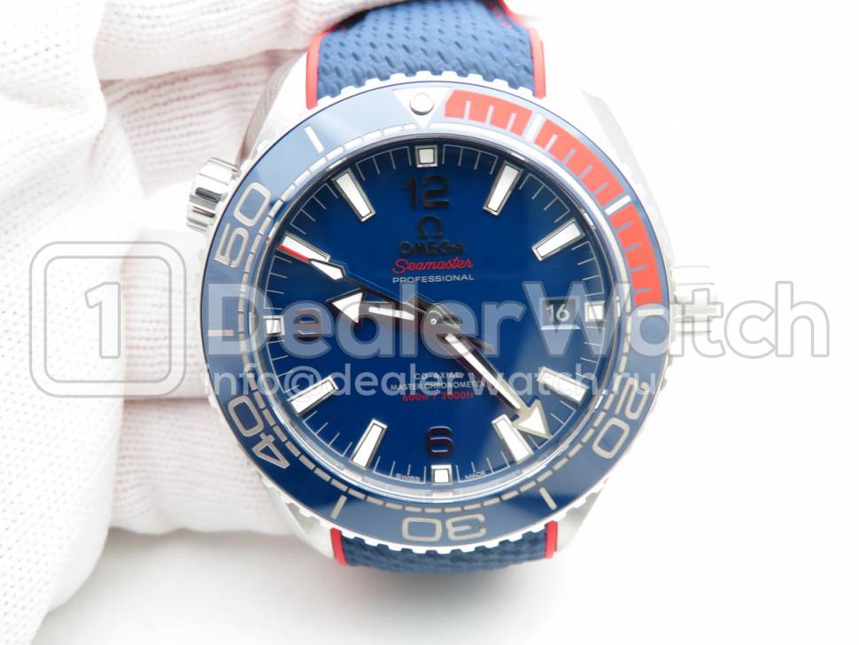 Часы Omega Seamaster Planet Ocean 600M 43.5mm "Pyeongchang 2018"