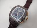 Часы Richard Mille RM 011 Flyback Chronograph Brown Ceramic Asia Boutique