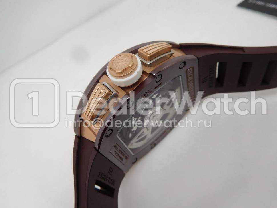Часы Richard Mille RM 011 Flyback Chronograph Brown Ceramic Asia Boutique