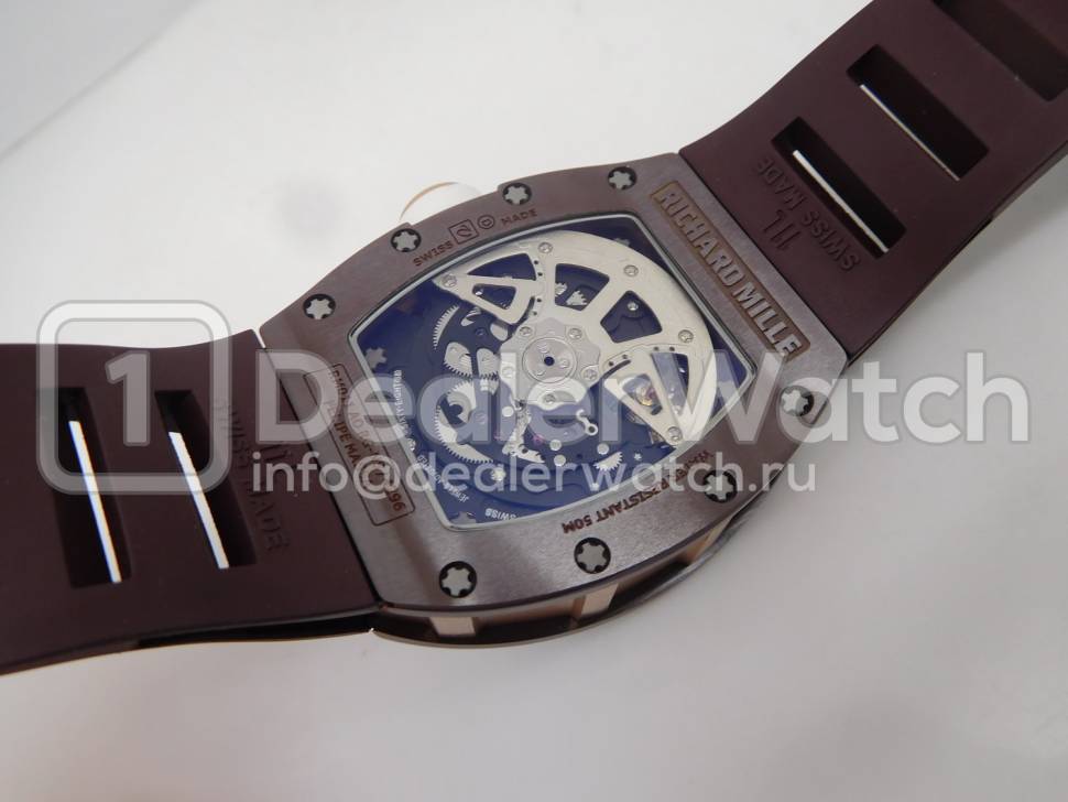 Часы Richard Mille RM 011 Flyback Chronograph Brown Ceramic Asia Boutique