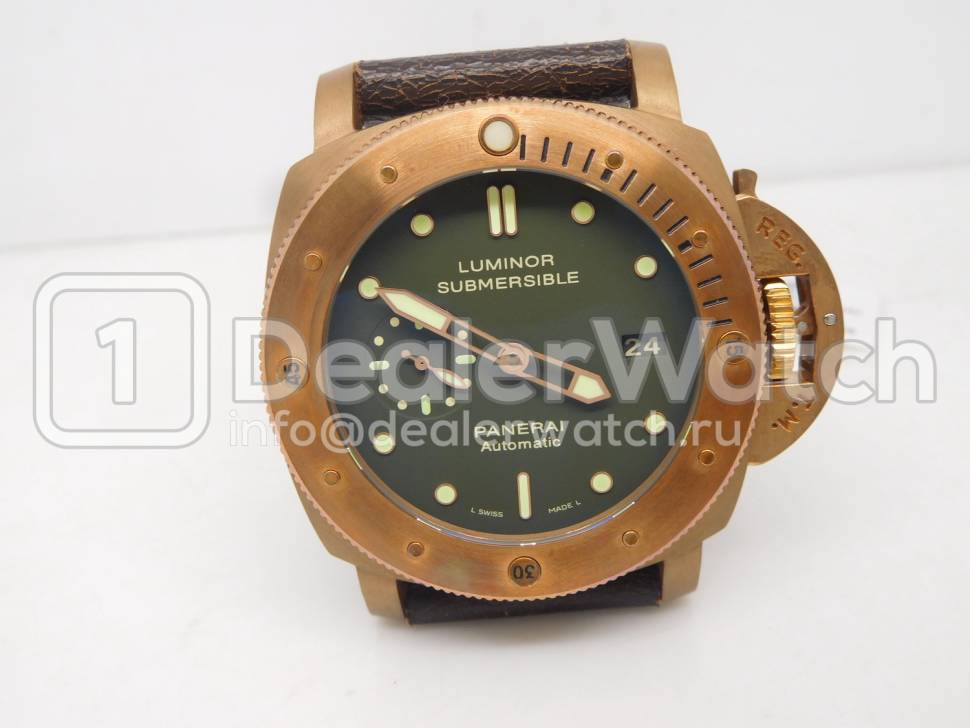 Часы Officine Panerai Luminor Submersible 1950 3 Days Automatic Bronzo PAM 382