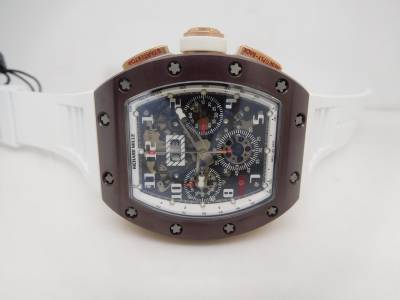 Richard Mille RM 011 Flyback Chronograph Brown Ceramic Asia Boutique