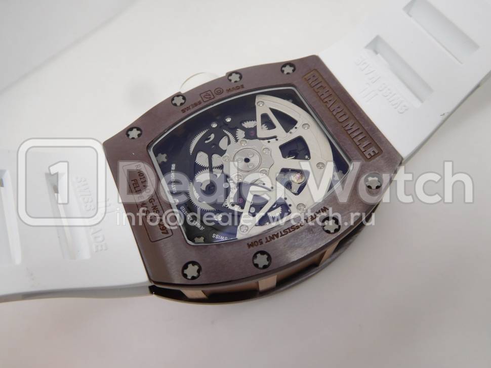 Часы Richard Mille RM 011 Flyback Chronograph Brown Ceramic Asia Boutique