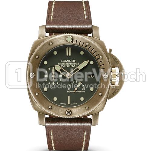 Часы Officine Panerai Luminor Submersible 1950 3 Days Power Reserve Bronzo PAM 507