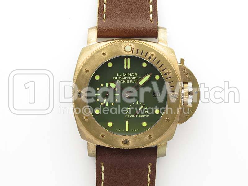 Часы Officine Panerai Luminor Submersible 1950 3 Days Power Reserve Bronzo PAM 507