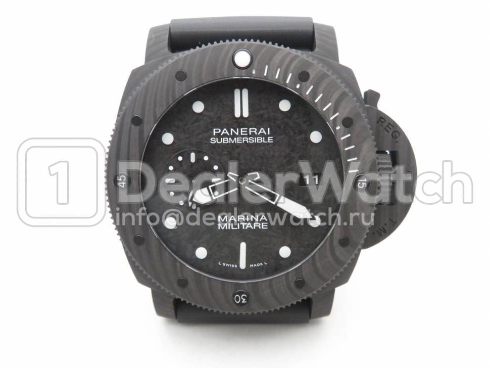 Часы Panerai Submersible Marina Militare Carbotech PAM979