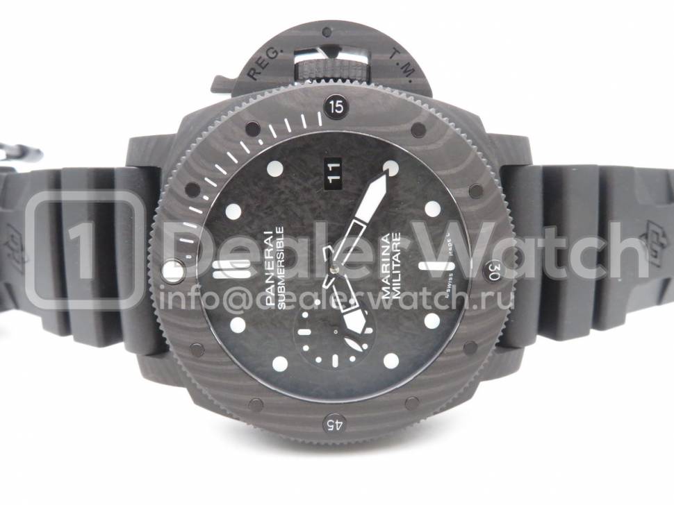 Часы Panerai Submersible Marina Militare Carbotech PAM979