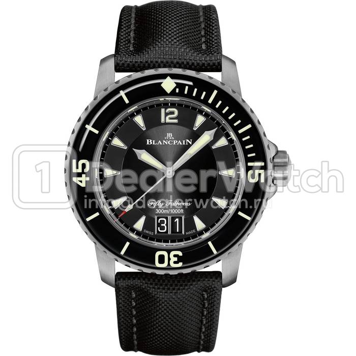 Часы Blancpain Fifty Fathoms Titanium Big Date