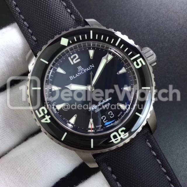 Часы Blancpain Fifty Fathoms Titanium Big Date