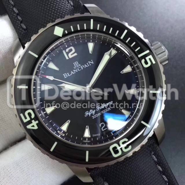 Часы Blancpain Fifty Fathoms Titanium Big Date
