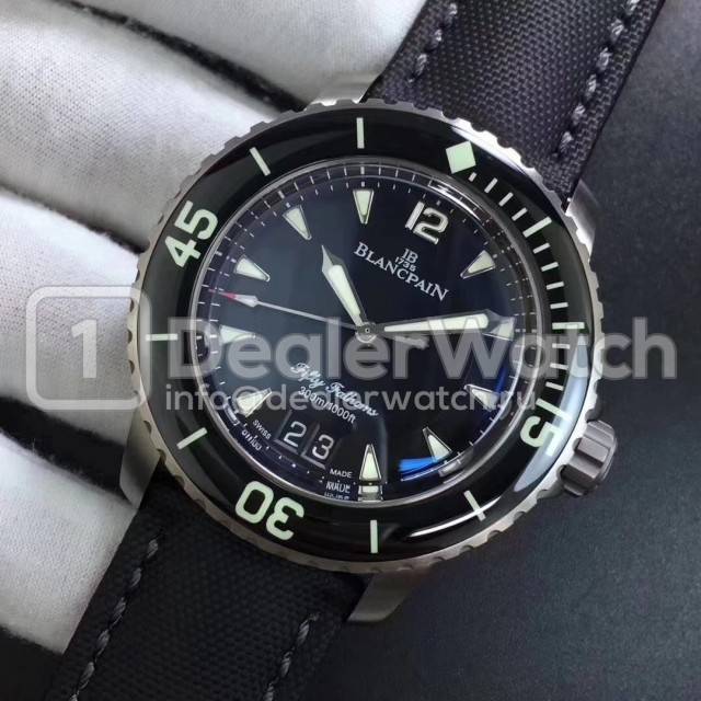 Часы Blancpain Fifty Fathoms Titanium Big Date