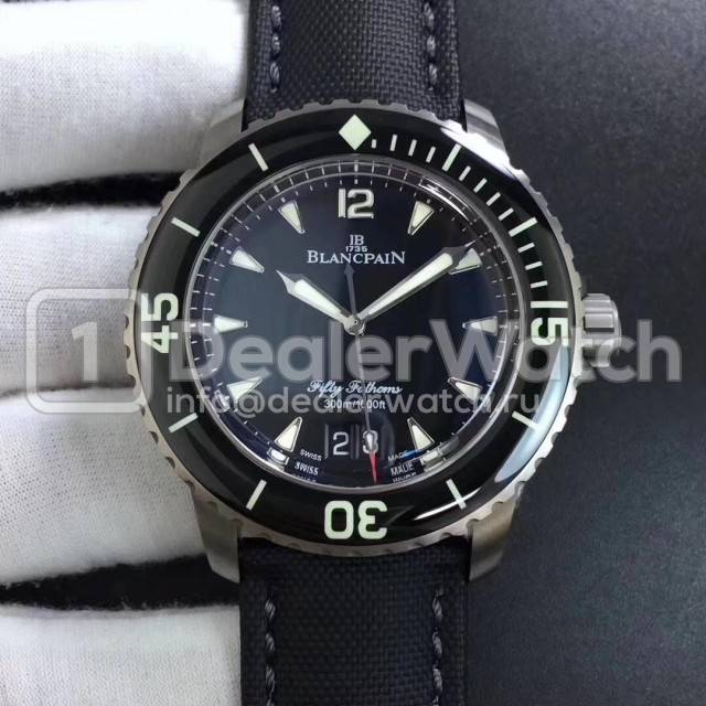 Часы Blancpain Fifty Fathoms Titanium Big Date