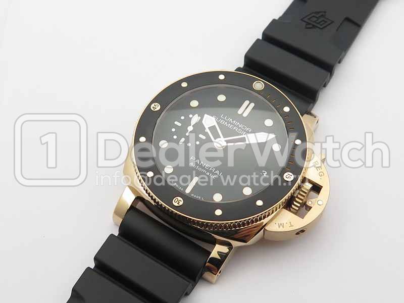 Часы Officine Panerai Luminor Submersible 1950 3 Days Oro Rosso PAM 684
