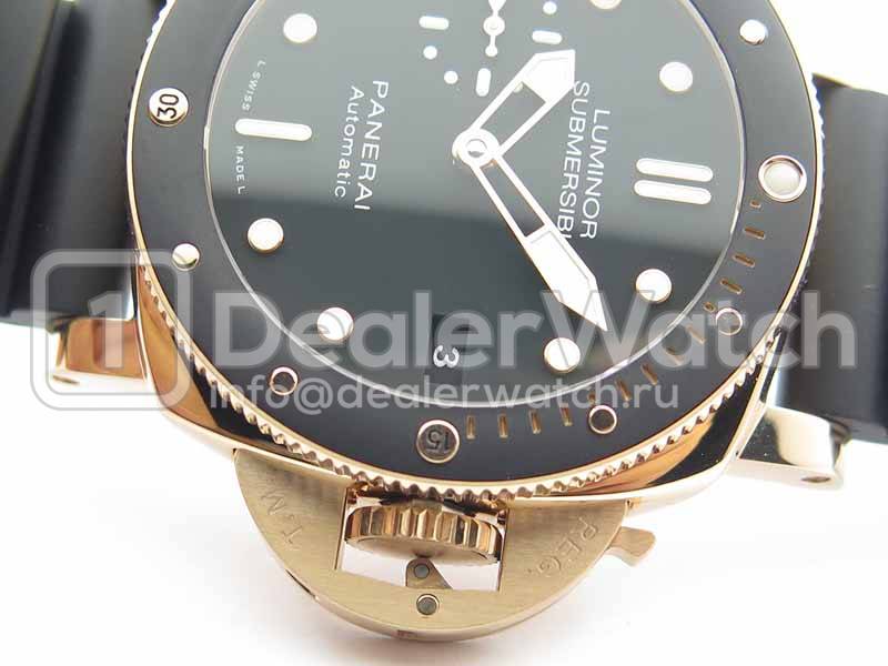 Часы Officine Panerai Luminor Submersible 1950 3 Days Oro Rosso PAM 684