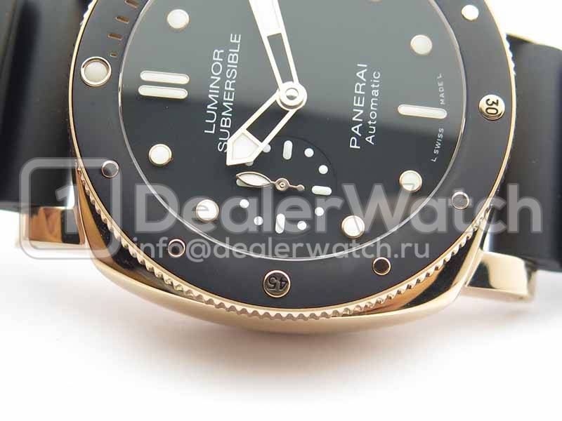 Часы Officine Panerai Luminor Submersible 1950 3 Days Oro Rosso PAM 684