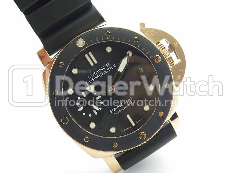 Часы Officine Panerai Luminor Submersible 1950 3 Days Oro Rosso PAM 684