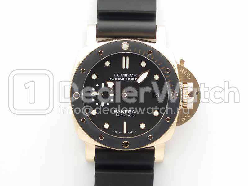 Часы Officine Panerai Luminor Submersible 1950 3 Days Oro Rosso PAM 684