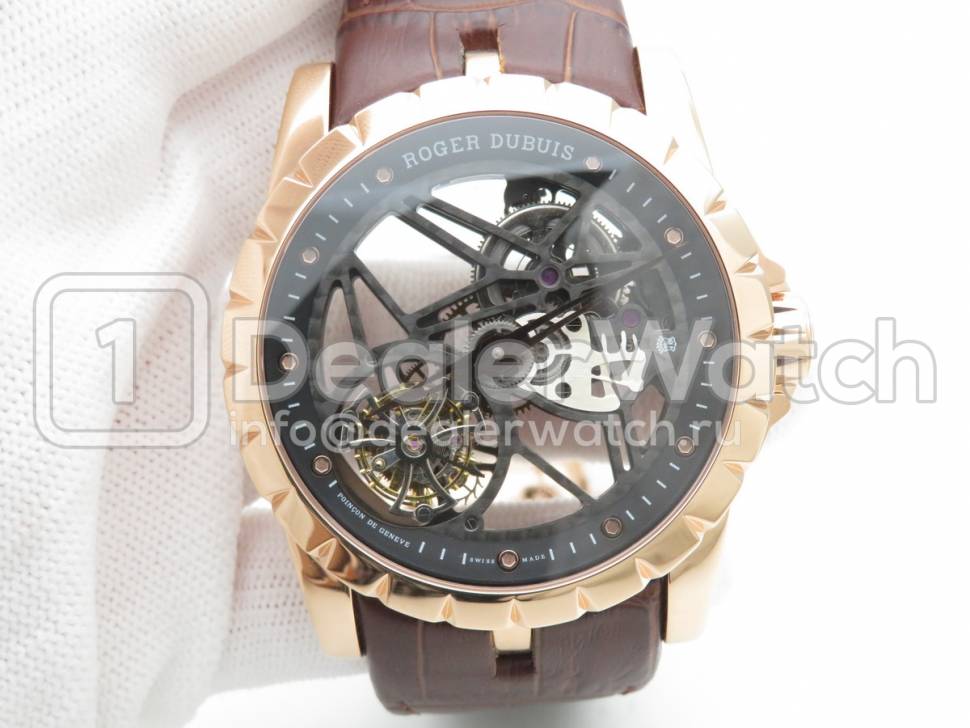 Часы Roger Dubuis Excalibur Skeleton Flying Tourbillon